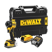 Dewalt DCF870E2T 18V XR Brushless Hyrdralic Impact Driver, 2x 1.7Ah Powerstack Batteries, Charger & TSTAK Case £399.00